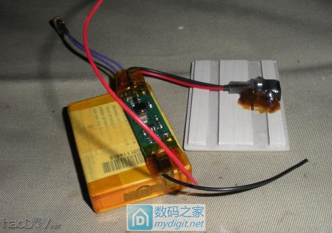 使用车充、LED头灯电路板制作1.5V电源模块(可代替1号电池)