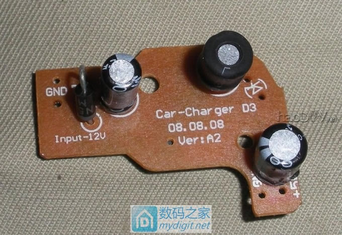 请输入描述 使用车充、LED头灯电路板制作1.5V电源模块(可代替1号电池)