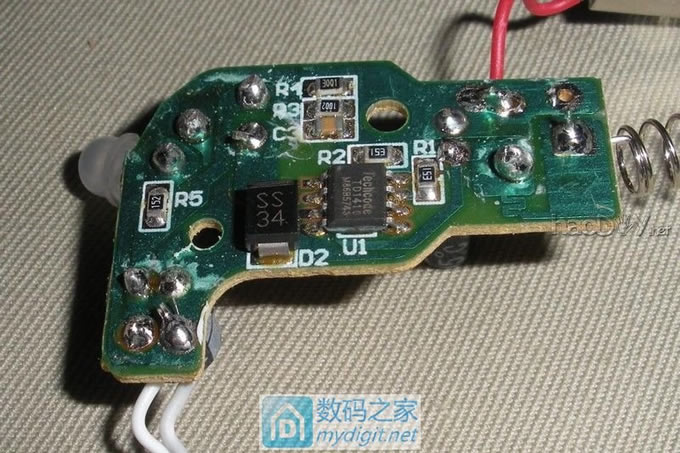 请输入描述 使用车充、LED头灯电路板制作1.5V电源模块(可代替1号电池)