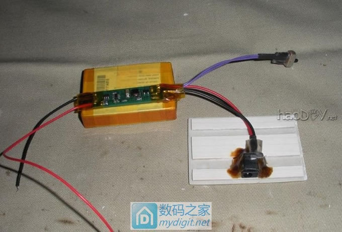 使用车充、LED头灯电路板制作1.5V电源模块(可代替1号电池)