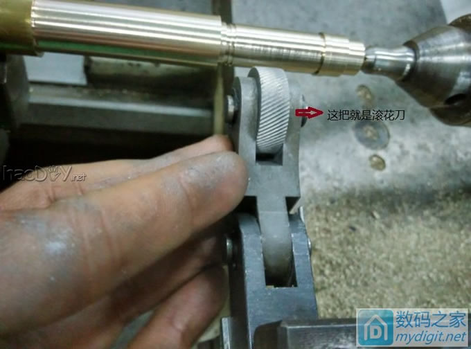 3 仿造数码之家22合一工具手柄 - 土豪金黄铜版(附加工全过程)