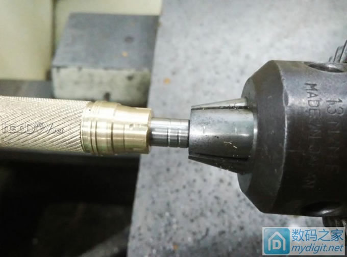 36 仿造数码之家22合一工具手柄 - 土豪金黄铜版(附加工全过程)