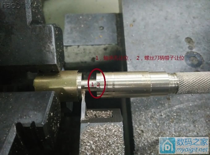7 仿造数码之家22合一工具手柄 - 土豪金黄铜版(附加工全过程)