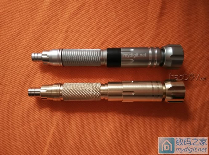 41 仿造数码之家22合一工具手柄 - 土豪金黄铜版(附加工全过程)