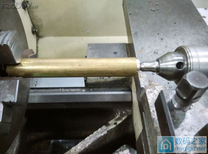 1 仿造数码之家22合一工具手柄 - 土豪金黄铜版(附加工全过程)