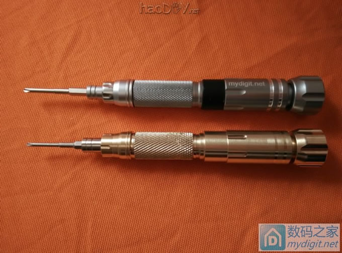 42 仿造数码之家22合一工具手柄 - 土豪金黄铜版(附加工全过程)