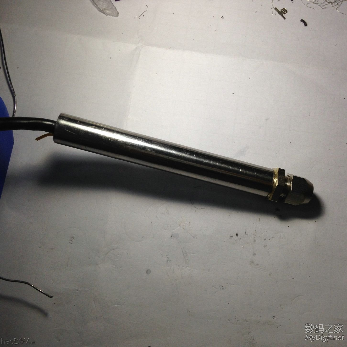 从无到有,一根不锈钢管成为T12手柄的过程