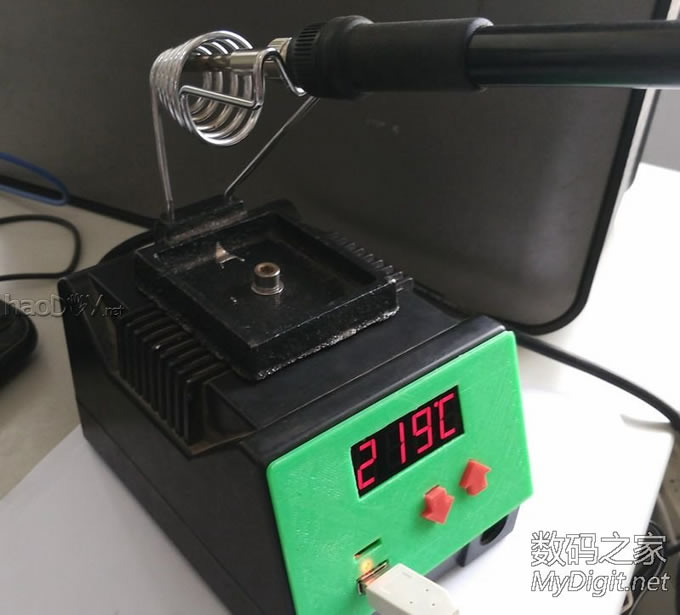 山寨T12焊台温控器,单片机、数码管显示、按键调温