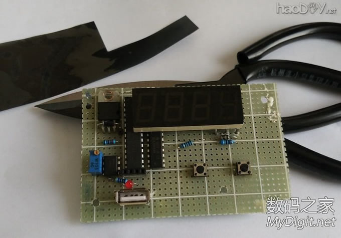 山寨T12焊台温控器,单片机、数码管显示、按键调温