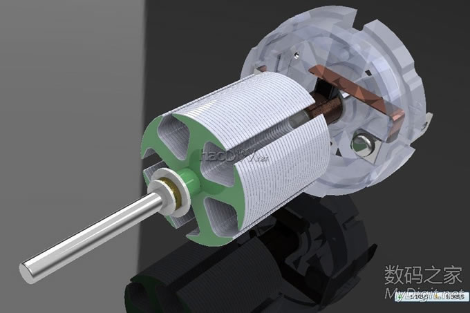 VOP旋转LED显示屏DIY设计与制作(添加旋转供电原理与实物图) VOP旋转LED显示屏DIY设计与制作(添加旋转供电原理与实物图)