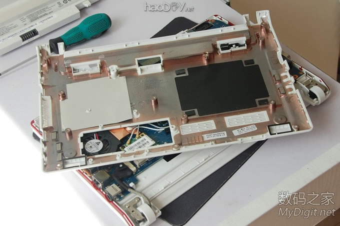 低能不低耗!手工升级三星N150 Plus上网本散热系统 低能不低耗!手工升级三星N150 Plus上网本散热系统