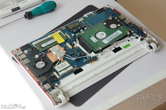 低能不低耗!手工升级三星N150 Plus上网本散热系统 低能不低耗!手工升级三星N150 Plus上网本散热系统