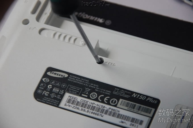 低能不低耗!手工升级三星N150 Plus上网本散热系统 低能不低耗!手工升级三星N150 Plus上网本散热系统