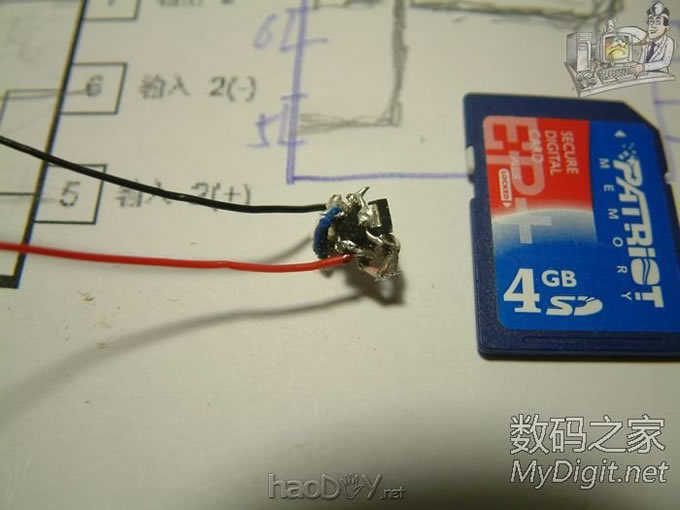 全部拆机贴片元件搭桥超mini呼吸灯,可能全论坛最小呼吸灯?