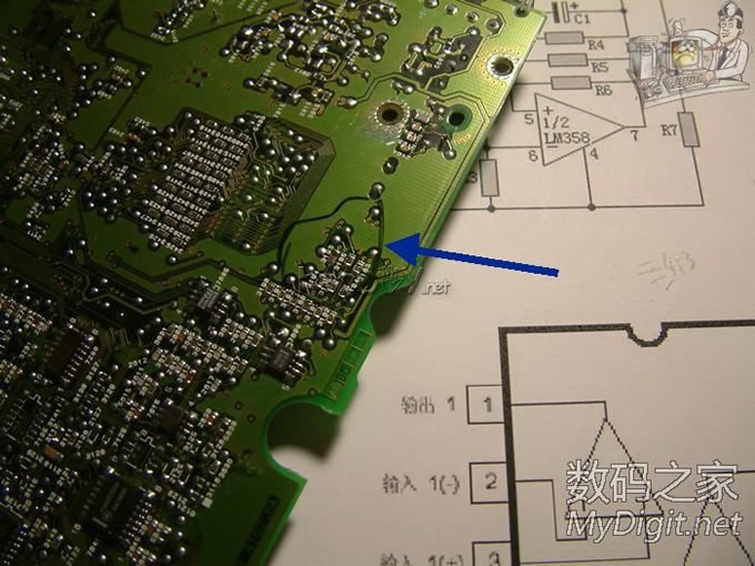 全部拆机贴片元件搭桥超mini呼吸灯,可能全论坛最小呼吸灯? 全部拆机贴片元件搭桥超mini呼吸灯,可能全论坛最小呼吸灯?