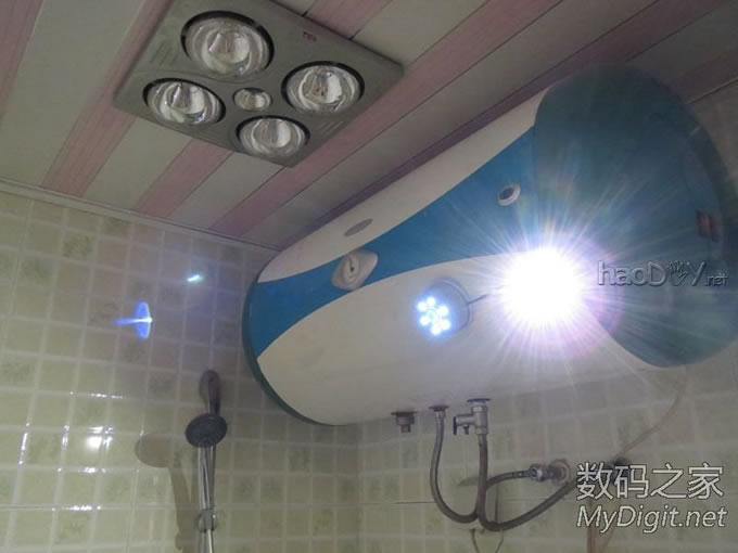 拆解+改造LED红外线人体感应灯,外拖3W飞利浦LED