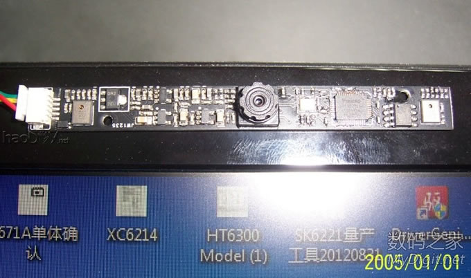 拆机逆过程 笔记本摄像头DIY 从散件到成品全过程