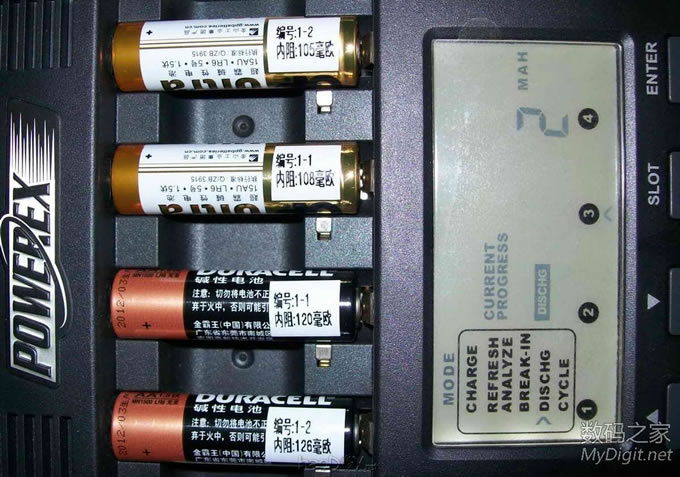 市场常见 一次性5号碱性电池LR6测试(测试结束)