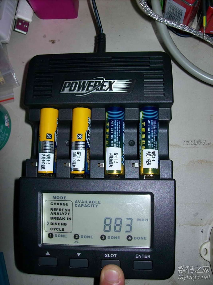 测试过半了 市场常见 一次性5号碱性电池LR6测试(测试结束)