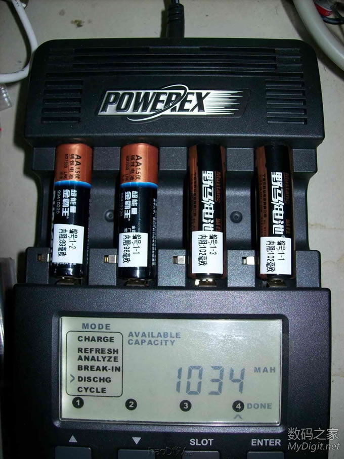 市场常见 一次性5号碱性电池LR6测试(测试结束)