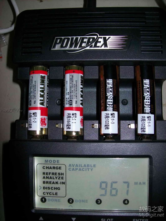 市场常见 一次性5号碱性电池LR6测试(测试结束)