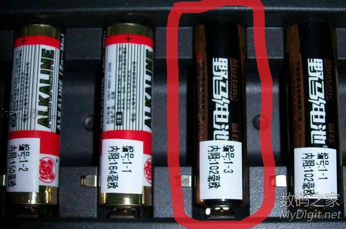 市场常见 一次性5号碱性电池LR6测试(测试结束)