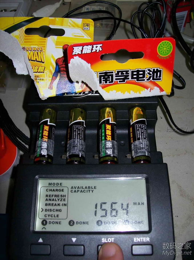 测试过半了 市场常见 一次性5号碱性电池LR6测试(测试结束)