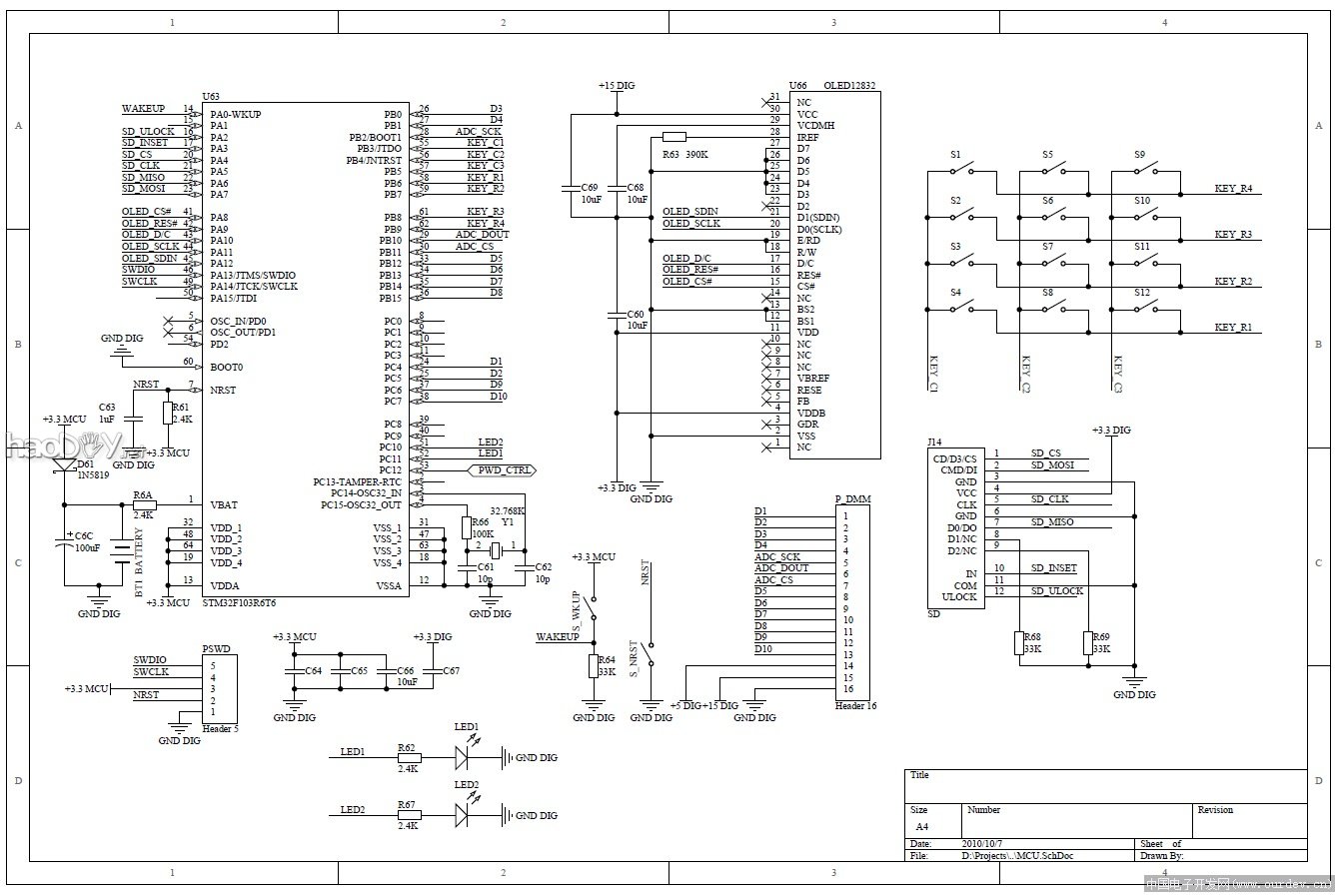 自己制作手持高精度六位半数字多用表