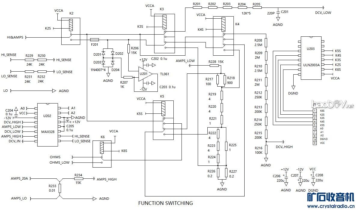 【参赛】五位半台式万用表DIY