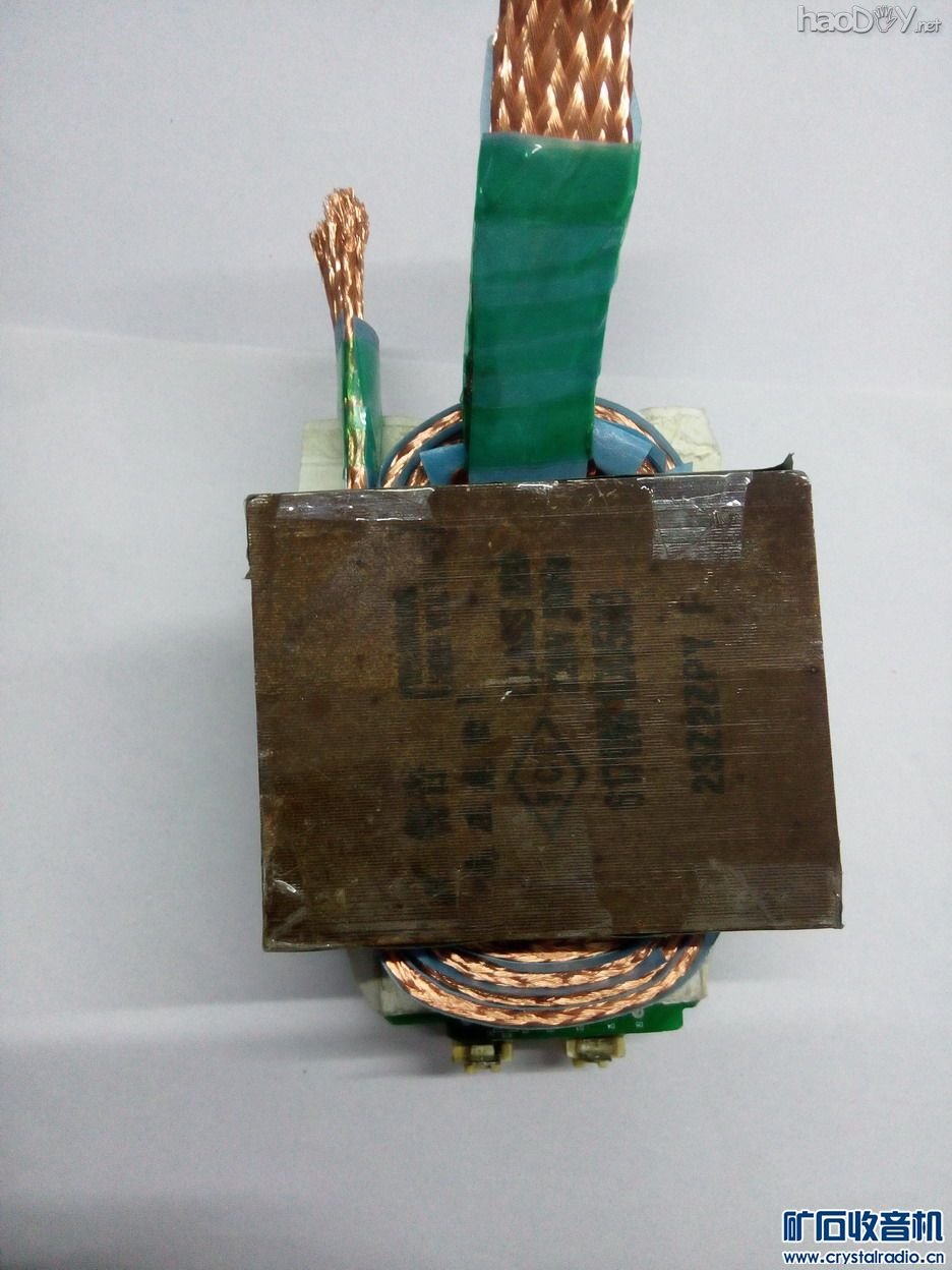 变压器绕线-铜编织带.jpg 【参赛】用微波炉变压器DIY个点焊机