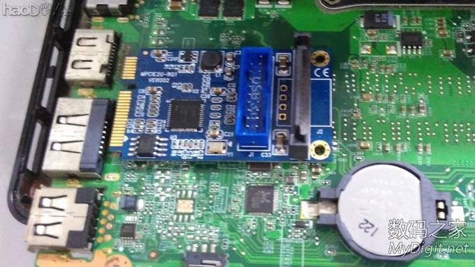 史上第一人:给没有Express Card接口的联想Z470增加内置USB3.0接