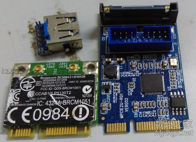 史上第一人:给没有Express Card接口的联想Z470增加内置USB3.0接口 史上第一人:给没有Express Card接口的联想Z470增加内置USB3.0接