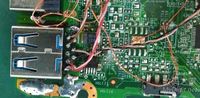 史上第一人:给没有Express Card接口的联想Z470增加内置USB3.0接