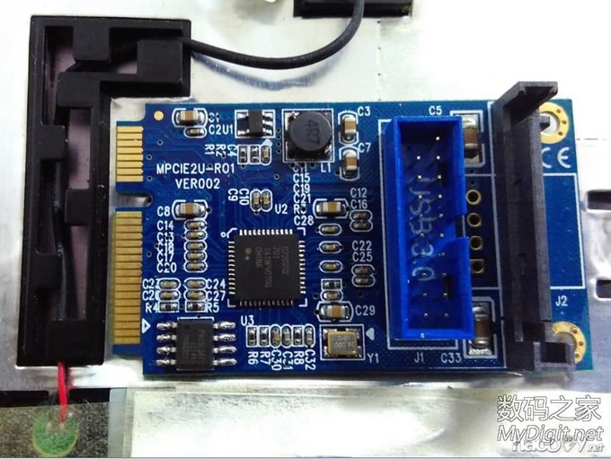 史上第一人:给没有Express Card接口的联想Z470增加内置USB3.0接