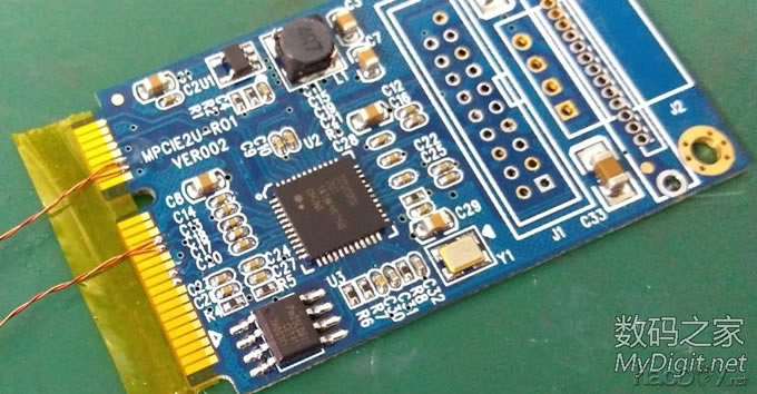 史上第一人:给没有Express Card接口的联想Z470增加内置USB3.0接