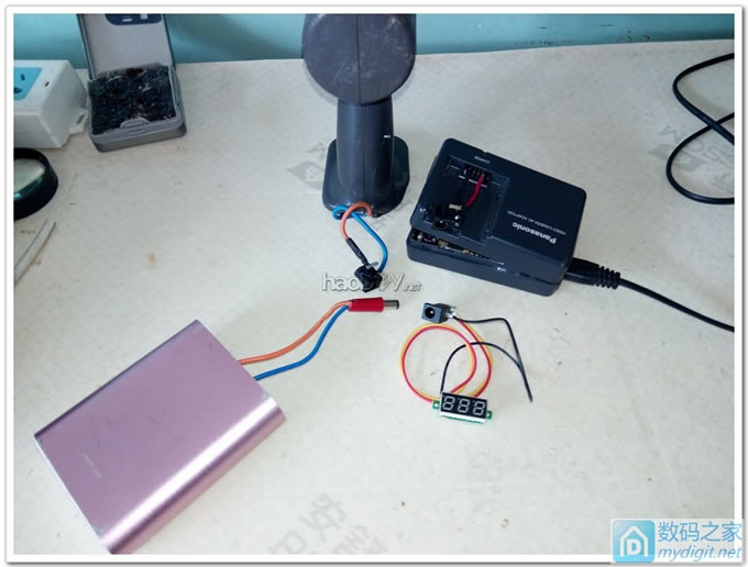 松下EZT168创意折腾(批头、电池、充电器 ) 终结篇!