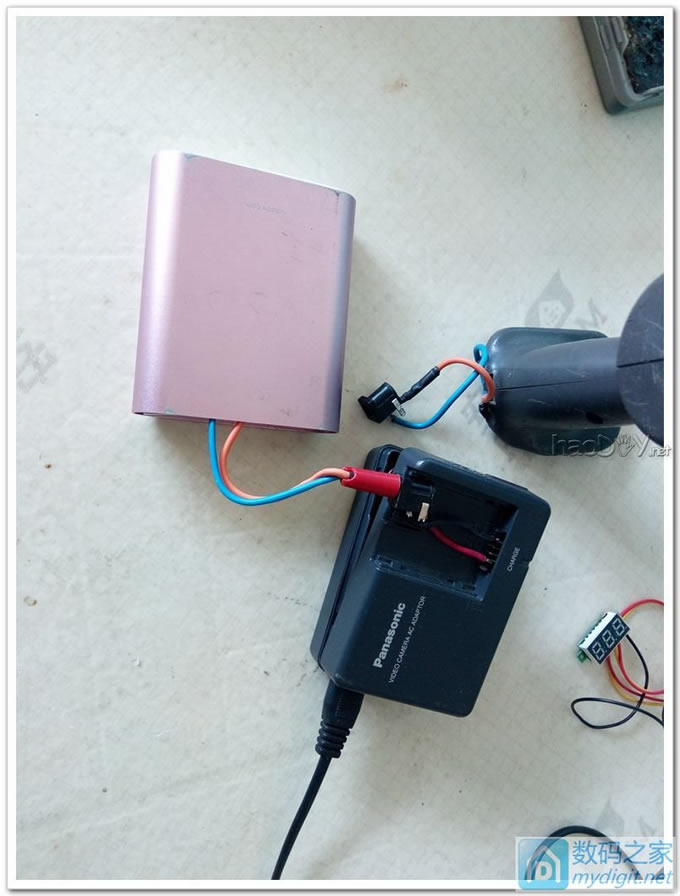 松下EZT168创意折腾(批头、电池、充电器 ) 终结篇!