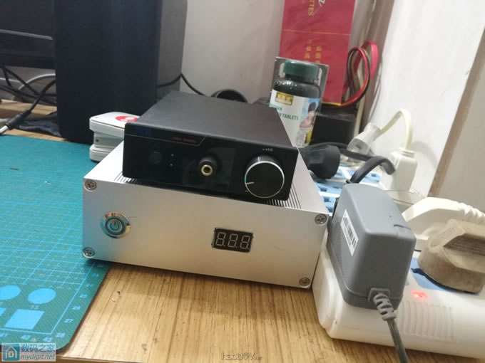 听科技TRD3Plus DAC解码加耳放一体机拆解及DIY线性电源(仅发数