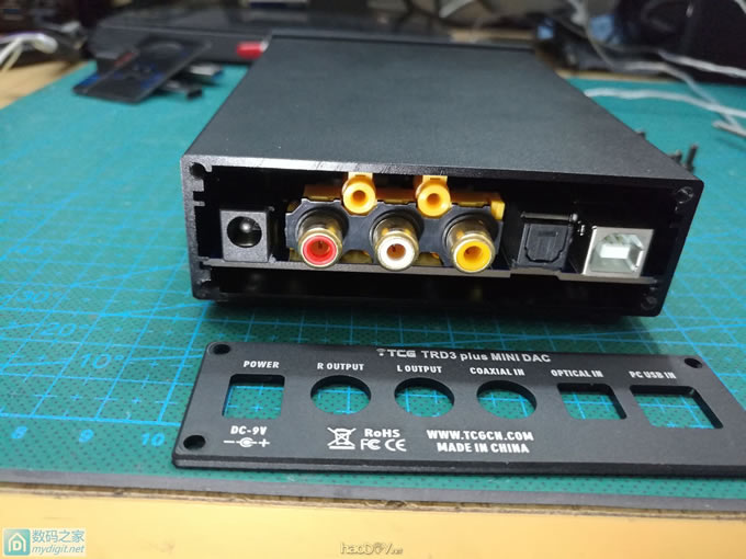 听科技TRD3Plus DAC解码加耳放一体机拆解及DIY线性电源(仅发数