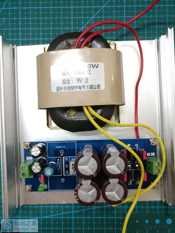 听科技TRD3Plus DAC解码加耳放一体机拆解及DIY线性电源(仅发数