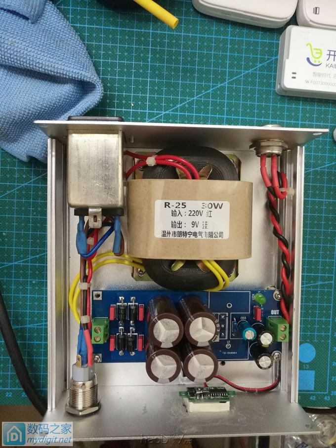 听科技TRD3Plus DAC解码加耳放一体机拆解及DIY线性电源(仅发数