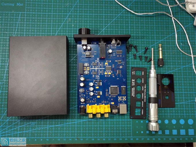听科技TRD3Plus DAC解码加耳放一体机拆解及DIY线性电源(仅发数