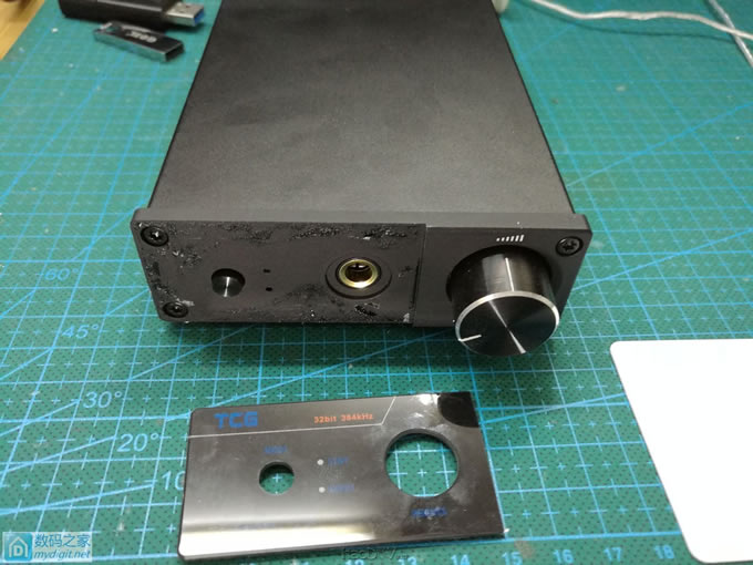 听科技TRD3Plus DAC解码加耳放一体机拆解及DIY线性电源(仅发数