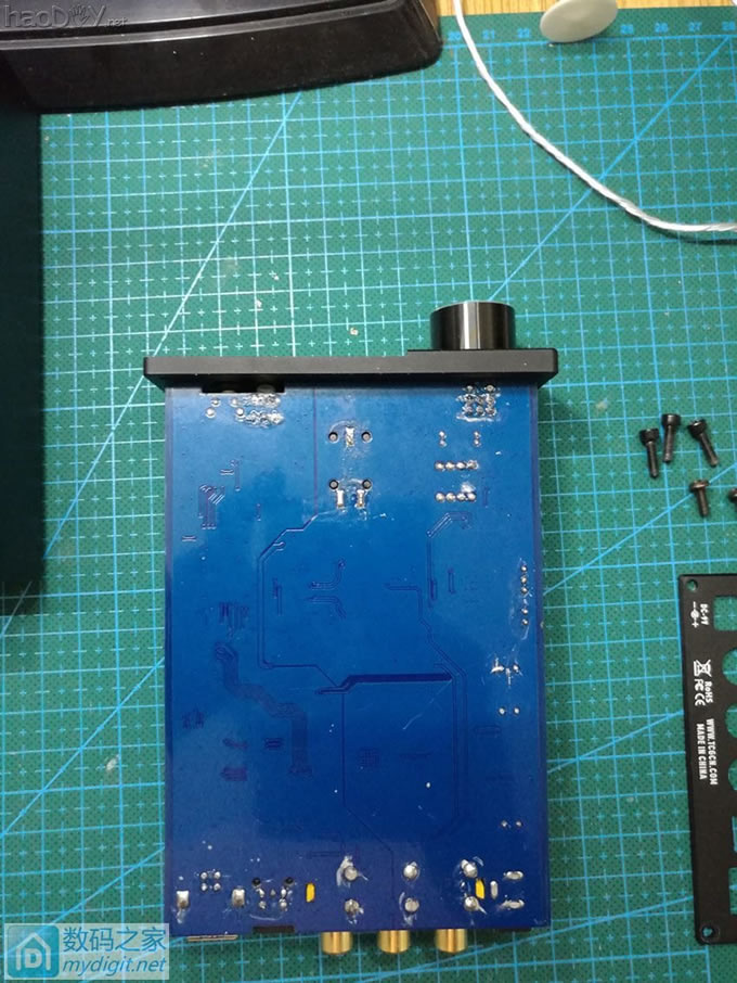 听科技TRD3Plus DAC解码加耳放一体机拆解及DIY线性电源(仅发数