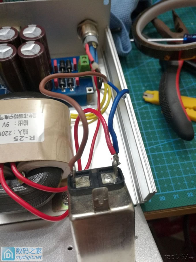 听科技TRD3Plus DAC解码加耳放一体机拆解及DIY线性电源(仅发数