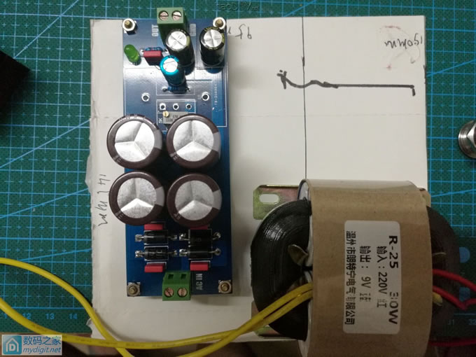 听科技TRD3Plus DAC解码加耳放一体机拆解及DIY线性电源(仅发数