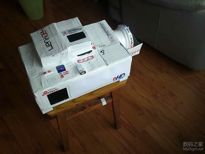 创新看得见!初一学生全程自制智能投影机(更新前双菲镜和风道的结构图纸) 创新看得见!初一学生全程自制智能投影机(更新前双菲镜和风道的