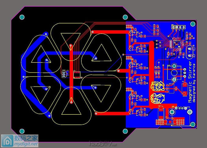 固态磁力搅拌器制作(附电路+源代码) 固态磁力搅拌器制作(附电路+源代码)
