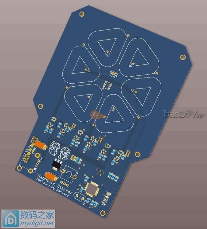 固态磁力搅拌器制作(附电路+源代码) 固态磁力搅拌器制作(附电路+源代码)