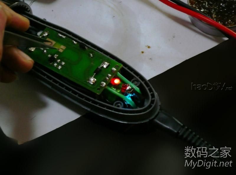 搭棚DC-DC,电推剪高效改锂电(分立元件开关降压电路应用1)